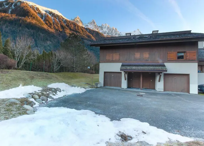 Ancelles - Les Praz - Golf - Vue Mont-blanc - Randonnees シャレー *